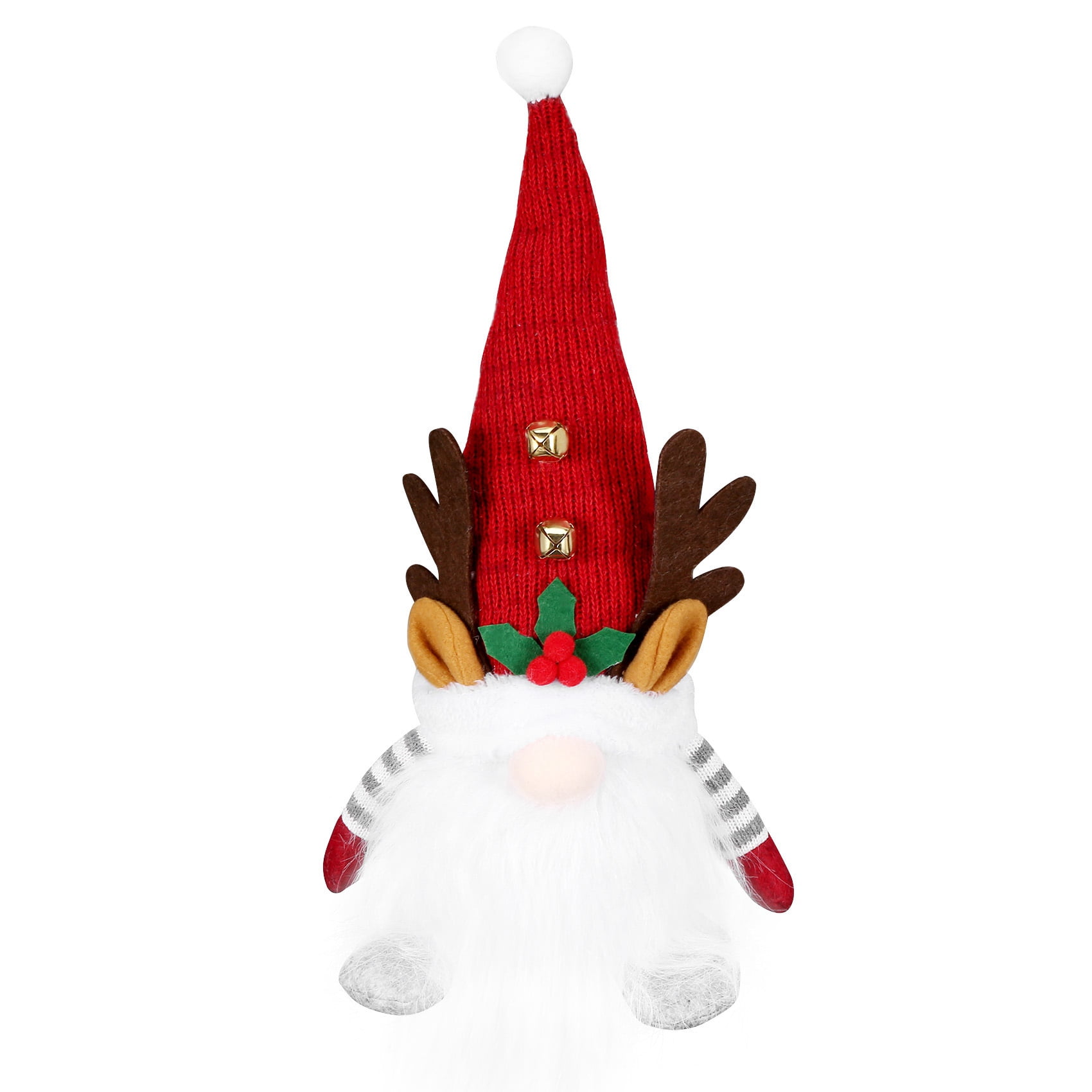ZALAGA Christmas Gnome Lights, Handmade Lighted Nordic Figurine Plush Elf  Toy Christmas Decorations Holiday(Red) - Walmart.com