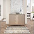 thumbnail image 6 of Nourison Modern Abstract Abstract Grey Gold 2'6" x 4' Area Rug (3x4), 6 of 8