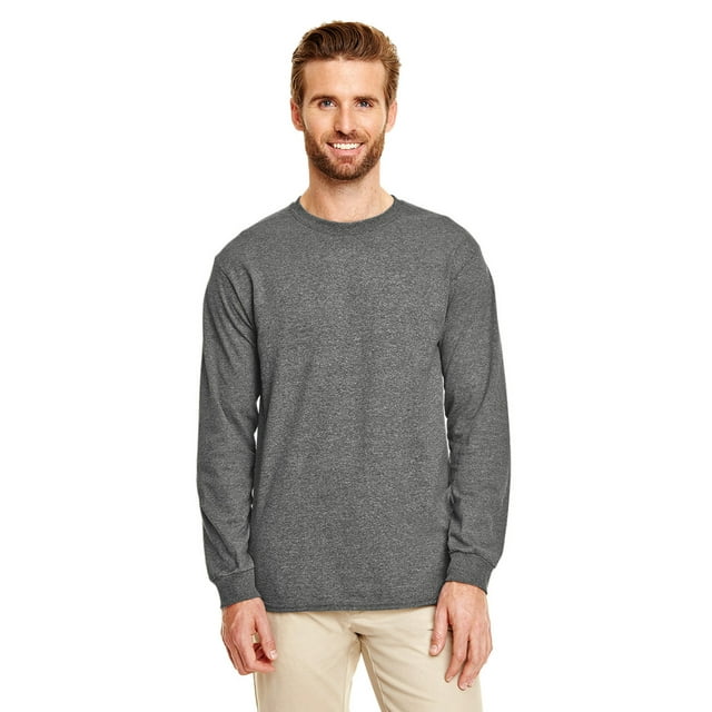 Gildan Adult 5.5 oz., 50/50 Long-Sleeve T-Shirt - G840