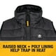 thumbnail image 4 of Chaleco térmico DEWALT Lightweight Puffer para mujer negro XXL, 4 of 8