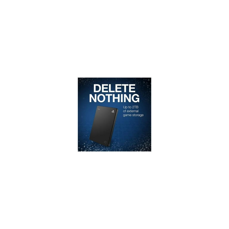 Seagate Game Drive for PS4 Systems 2TB External Hard Drive Portable USB 3.0 HDD Officially Licensed STGD2000100