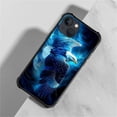 thumbnail image 7 of Case for iPhone 14 Case, Graphic Design Case for Girl Boy Soft Silicone Hard Acrylic Shock Protection Designed Case for iPhone 14 Flying Eagle Blue Sky Pattern, 7 of 7
