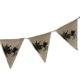 thumbnail image 4 of Bandera rústica la arpillera que cuelga Decoraciones de Halloween Yuyangstore Bunting Banner, 4 of 6