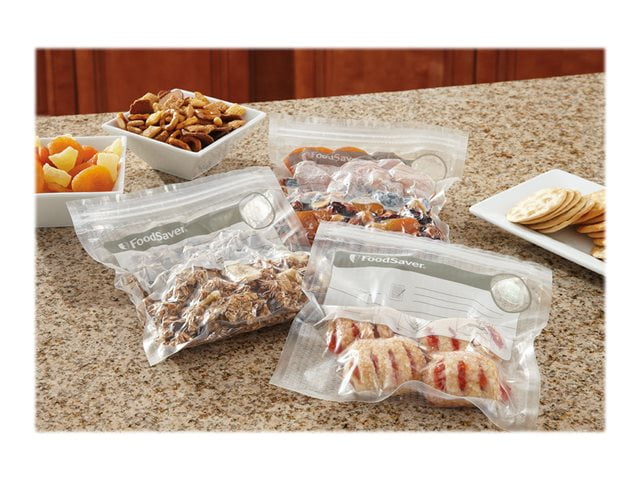 foodsaver freshsaver quart vacuum zipper bags