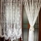 thumbnail image 2 of Cortina Fadfay con forma de globo de encaje, blanca, ajustable, 200 x 150 cm, 2 of 7