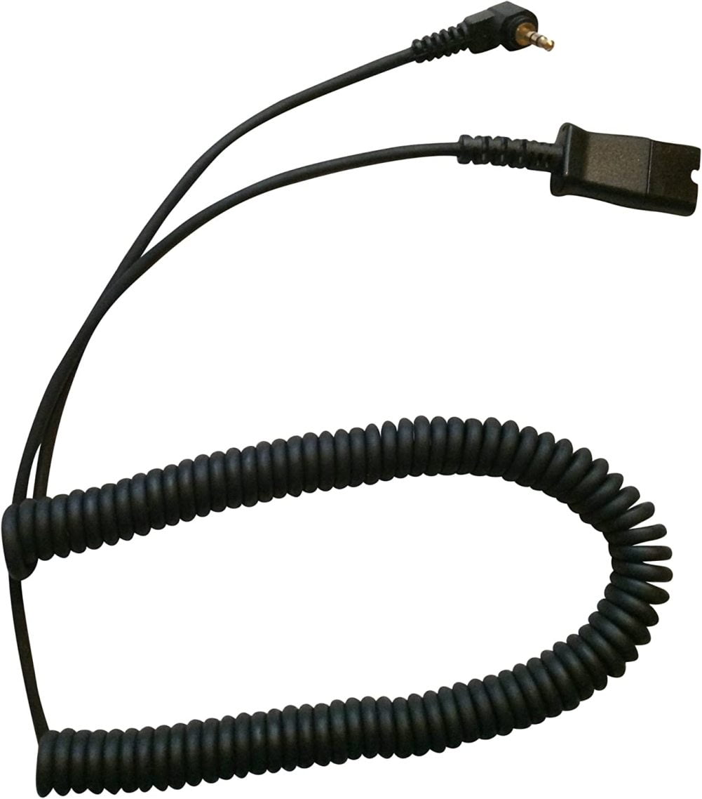 25mm Headset Cord for All PLT QD Compatible Headsets