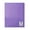 Z1-Purple, variant on Hyrbek Plastic Folder Pink Clearance, Two Pocket Folder Three Hole Punch Prong Fasteners Letter Size Extra Tough Folders Assorted Colors