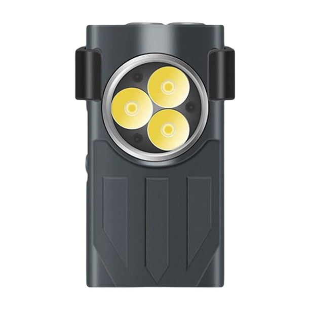 Mini V7 EDC Linternas 1100LM Llavero Luz Magnética Luz SOS Rojo Gris Kuymtek Para estrenar