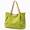 1-Green, variant on Women’s Tote Bag, Large Zipper Top Shoulder Tote, Letter Embroidered Casual Travel Handbag, Green