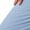 Blue, variant on FRSASU 2 Piece Sets for Women Lapel Collar Long Sleeve Top and Loose Wide Leg Pants Comfy Color Block Pajamas Sleepwear White