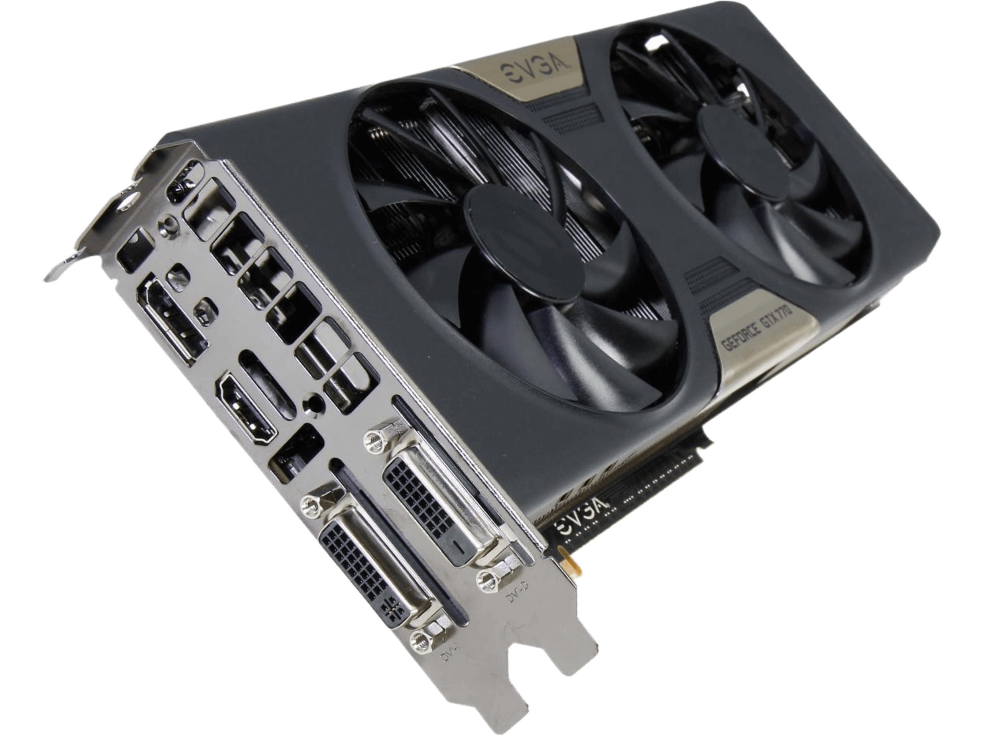 EVGA GeForce GTX 770 4GB 256-Bit GDDR5 PCI Express 3.0 SLI Support FTW 4GB Dual w/ EVGA ACX Cooler Video Card 04G-P4-3776-RX
