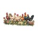 thumbnail image 4 of Vinilo decorativo de pared con diseño de gallinas y flores, regalo original, fácil de despegar y pegar, ideal para salas de estar, oficinas, 4 of 8