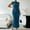 Blue, variant on Ruched Mock Neck Bodycon Dress for Women Elegant Summer Sleeveless Midi Cocktail Party Pencil Dresses