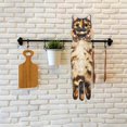thumbnail image 3 of EQWLJWE Cat Funny Hand Towels for Bathroom Kitchen - Cute Decorative Cat Decor Hanging Face Towels Super Absorbent Soft-Unique Valentines Day Mothers Day Birthday Gifts for Women Cat Lovers, 3 of 5