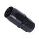 thumbnail image 5 of AN6 6AN AN‑6 Adaptador de extremo de manguera de línea de aceite y gas de aluminio con conexión de combustible Negro recto giratorio, 5 of 10