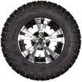 thumbnail image 2 of Golf Cart 10" Wheels and Tires - Vampire Machined Black - AT - Set of 4, 2 of 2