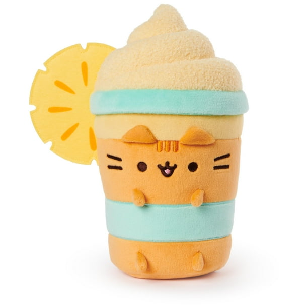 Peluche de peluche GUND Pusheen Pineapple Float, 24 cm, naranja