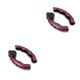 thumbnail image 3 of Riwesomey Kit Universal de cubierta para volante de coche, refuerzo antideslizante para conducción de camiones, suministros de decoración interior rojo colorido 2piezas Riwesomey CBP254444, 3 of 6