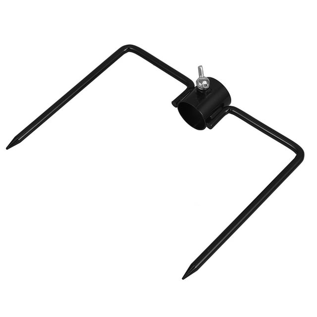 BESTYASH Base Metálica Para Sombrilla En Jardín Con Soporte Para Y Negro