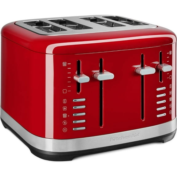 KitchenAid 4 Slice Metal Toaster | Empire Red
