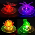 thumbnail image 2 of Solar Pond Lights Waterproof LED RGB Solar Floating Lights Swimming Pool Pond Floating Night Lights Decorations, 2 of 7