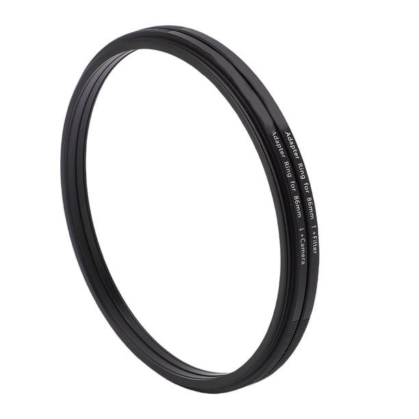 Anillo Adaptador De Filtro, Ajuste Preciso Diseño Liviano Anillo De Filtro De 86 Mm A 86 Mm Sin Deformación Rosca A Magnética Para Fotografía