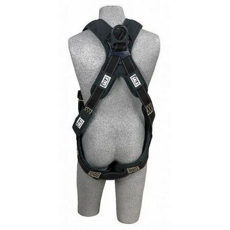 3m Dbi-Sala Full Body Harness,M,420 lb.,Black 1110890