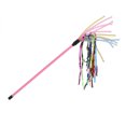 thumbnail image 4 of 3Pcs Colorful Paper Cat Teaser Exerciser Kit Funny Wand Stick Pet Playing Interactive Toys, 4 of 11