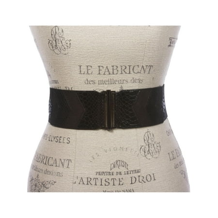 Embroidered Suede Belt - Women's 2 1/2