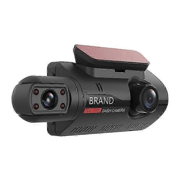 Dashcam Car Camera Front and Rear, Full HD, 140 Wide Angle, Loop Recording, Parking Monitoring, Front + Interior, 1pc.