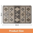 thumbnail image 3 of Boho Luxury Bath Mat: Super Soft, Non-Slip, High Absorbency 20x32in Rug - Enhance Your Bathroom with Our Machine Washable Floor Mat, 3 of 5