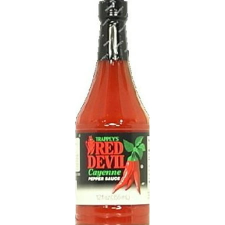 12 PACKS : Trappey's Red Devil Sauce Hot, 12