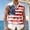 Z104-White, variant on USA 250th Anniversary Shirt Men’s Watercolor American Flag Sleeveless Button Down Shirt, Lightweight Casual Patriotic Vest, 250th Anniversary Leisure 1776-2026 4th Of July Tops