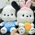 thumbnail image 6 of Sanrio New Pochacco Plush Pillow Doll School Series Kawaii Plushed Toy Puppy Doll Xmas Birthday Graduation Gifts toys, 6 of 9