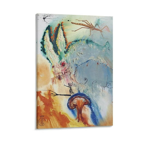 Salvador Dali Print Painting 1(19) Canvas Art Poster and Wall Art Picture Print Modern Family bedroom Decor Posters 20x30inch(50x75cm)