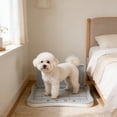 thumbnail image 4 of HOARBOEG Dog Potty Tray with Spatter Guard - Indoor Dog Toilet with Removable Grid, Pee Pad Holder for Small Medium Large Dogs, Housebreaking Training Litter Box, 4 of 6