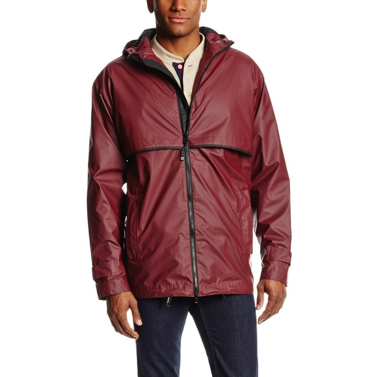 Charles river clearance rain jacket grey
