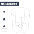 thumbnail image 3 of Mobutofu DIY Lamp Shade Material Iron Lampshade Frame for Table Lamp 1Pack, 3 of 8