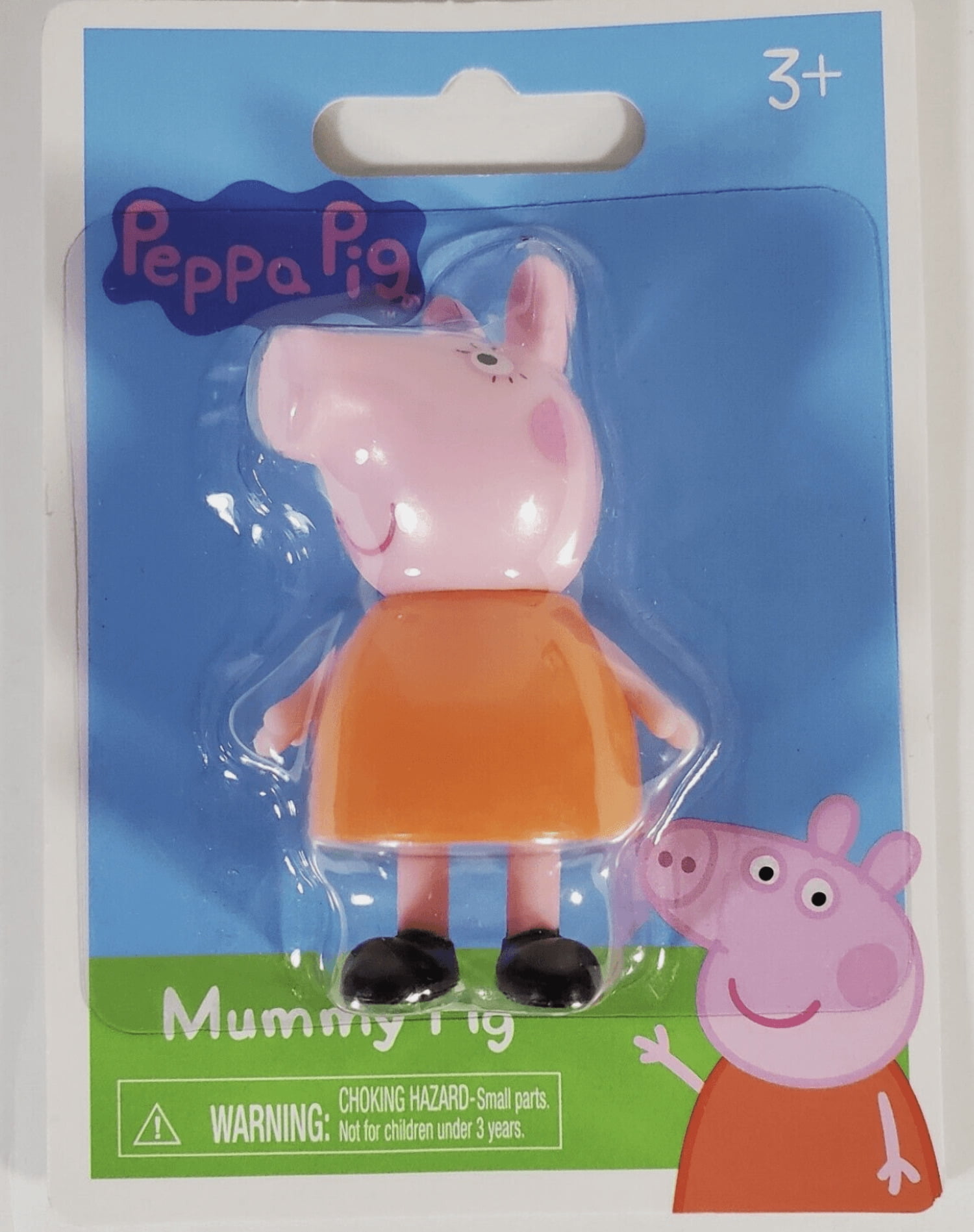 Peppa Collectible Pig Kids Action Figure, Plastic Multicolor
