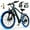 Green, variant on 26" Electric Bike for Adult,400W Motor,Top Speed 25MPH,40Miles Long Range,City Commuting E-bicycle With Front Fork Suspension, Dual Disc Brakes
