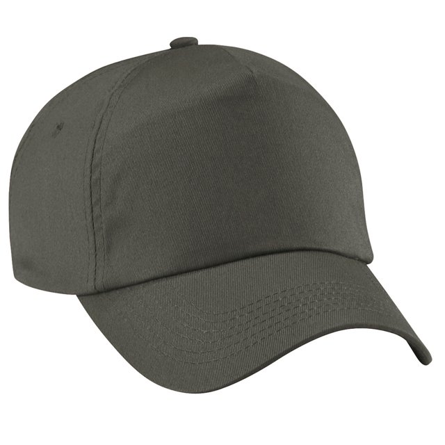 Beechfield Plain Original 5 Panel Baseball Cap
