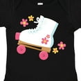 thumbnail image 4 of Inktastic Roller Skate Flowers Girls Baby Bodysuit, 4 of 5