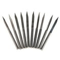 thumbnail image 1 of 10 piezas Conjunto de Brocas de Perforación, Herramientas de Trabajo V forma PCB Grabado Conjunto Rotatorio de CNC, 45 mm/10 mm 100 mm kusrkot Bit de grabado, 1 of 8