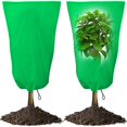 thumbnail image 2 of Manta de protección contra el frío de color beige Yjmei para plantas, manta de cuerda de tracción resistente a las heladas y a los insectos (cuerda de tracción inferior de 0,6 m de ancho y 0,8 m de al, 2 of 4