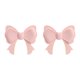 thumbnail image 1 of 2 piezas de accesorios para auriculares con lazo, accesorio para auriculares, regalo para familiares y amigos, de silicona. Rosa, 1 of 9