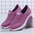 thumbnail image 4 of Mepaouo Fashion Slip On Sneakers Memory Foam Running Shoes Lightweight Breathable Walking Shoes, 4 of 7