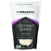Terrasoul Superfoods Coconut Chips, Unsweetened, 12 oz (340 g)