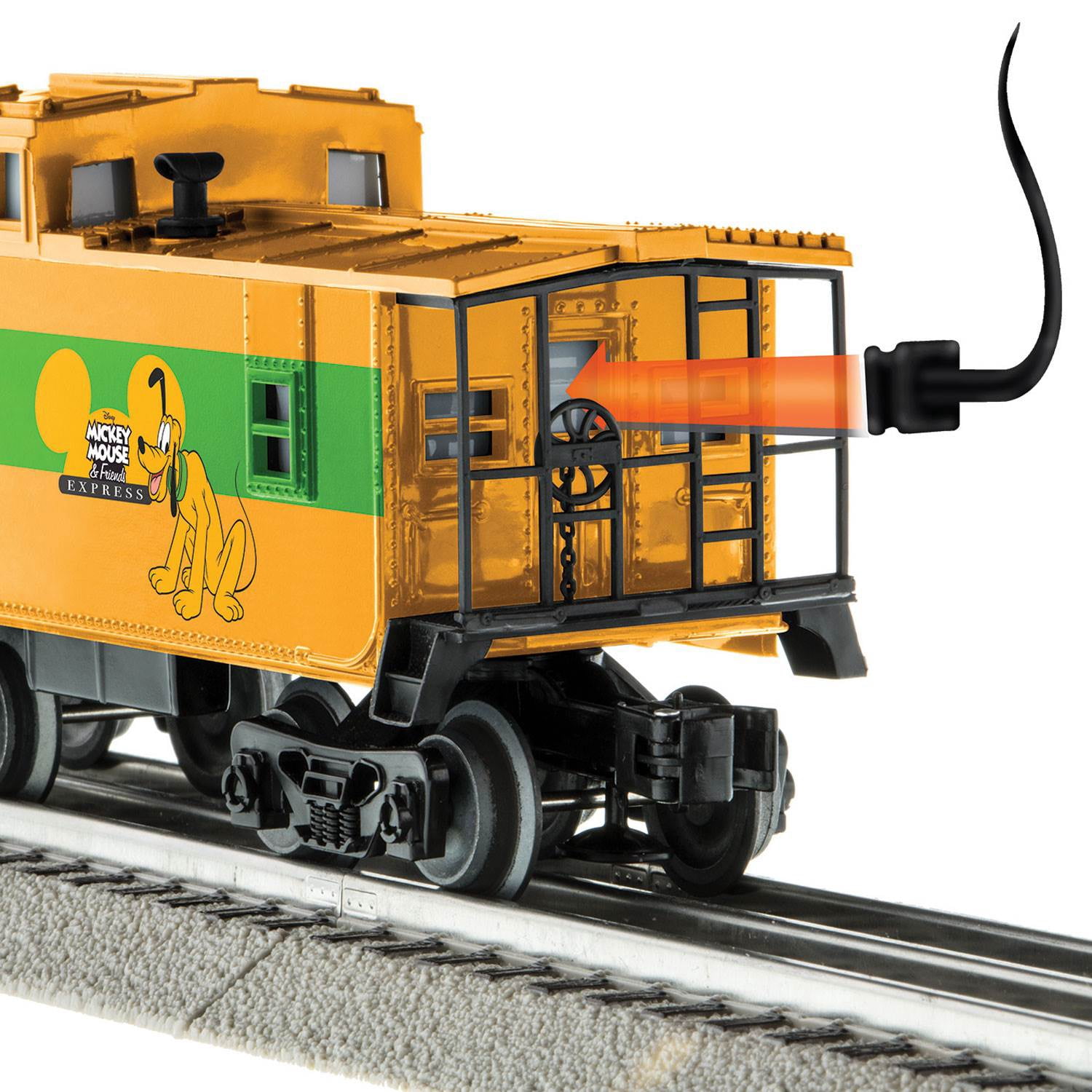 Disney Mickey and Friends Electric O Gauge Model Train Set with
