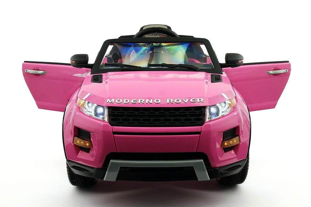 pink range rover toy