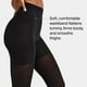 thumbnail image 3 of Medias SPANX Tight-End Shaping negras para mujer, 3 of 6